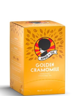 Afro Coffee Golden Chamomile – ekološki kamilični čaj (Vrečke 15 x 1,5 g)